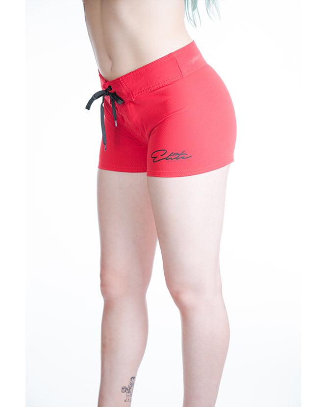 "Elite" - Women's Stretch Diamond Board Shorts - Twisted Gear, Inc.