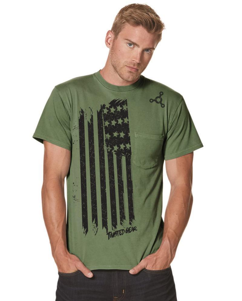 Military Inspired Dye Pocket Crew - Twisted Gear, Inc.