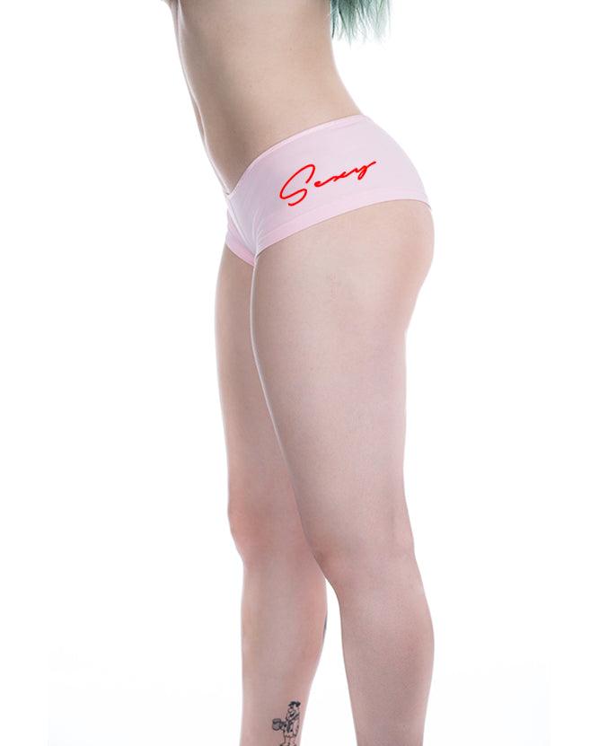 "Sexy" - Women's Cotton Spandex Shortie - Twisted Gear, Inc.