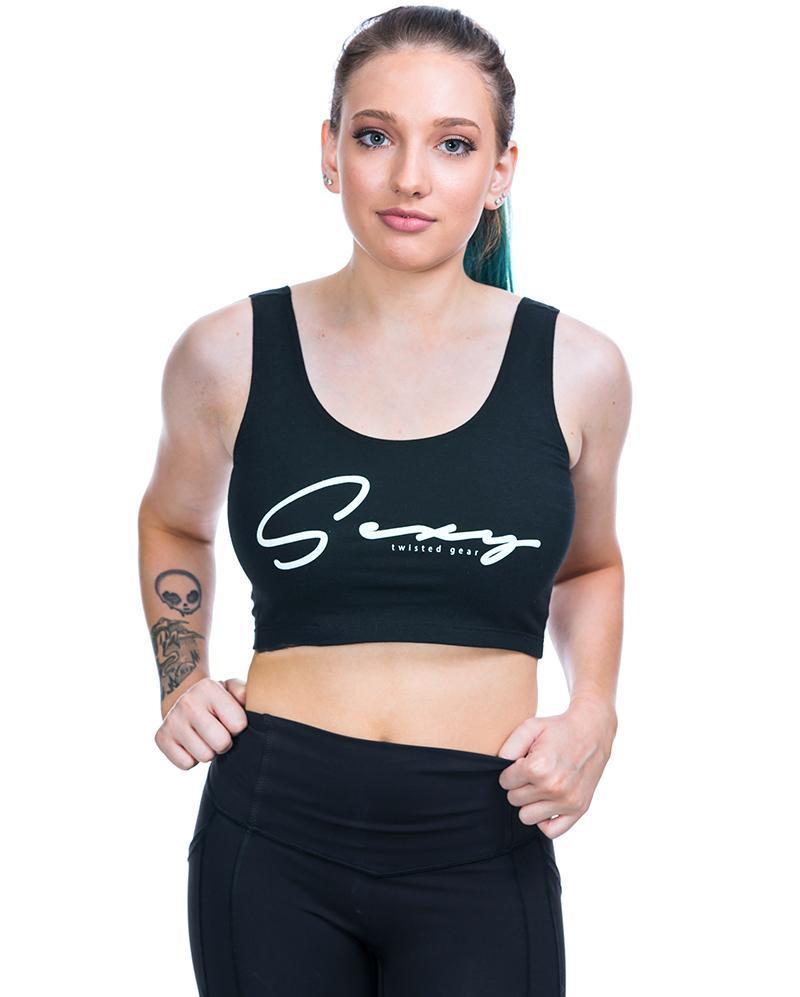 Sexy - Women's Nylon Spandex Sports Bra – Twisted Gear, Inc.