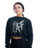 "Strong AF"- Women's Cropped Crew Fleece - Twisted Gear, Inc.